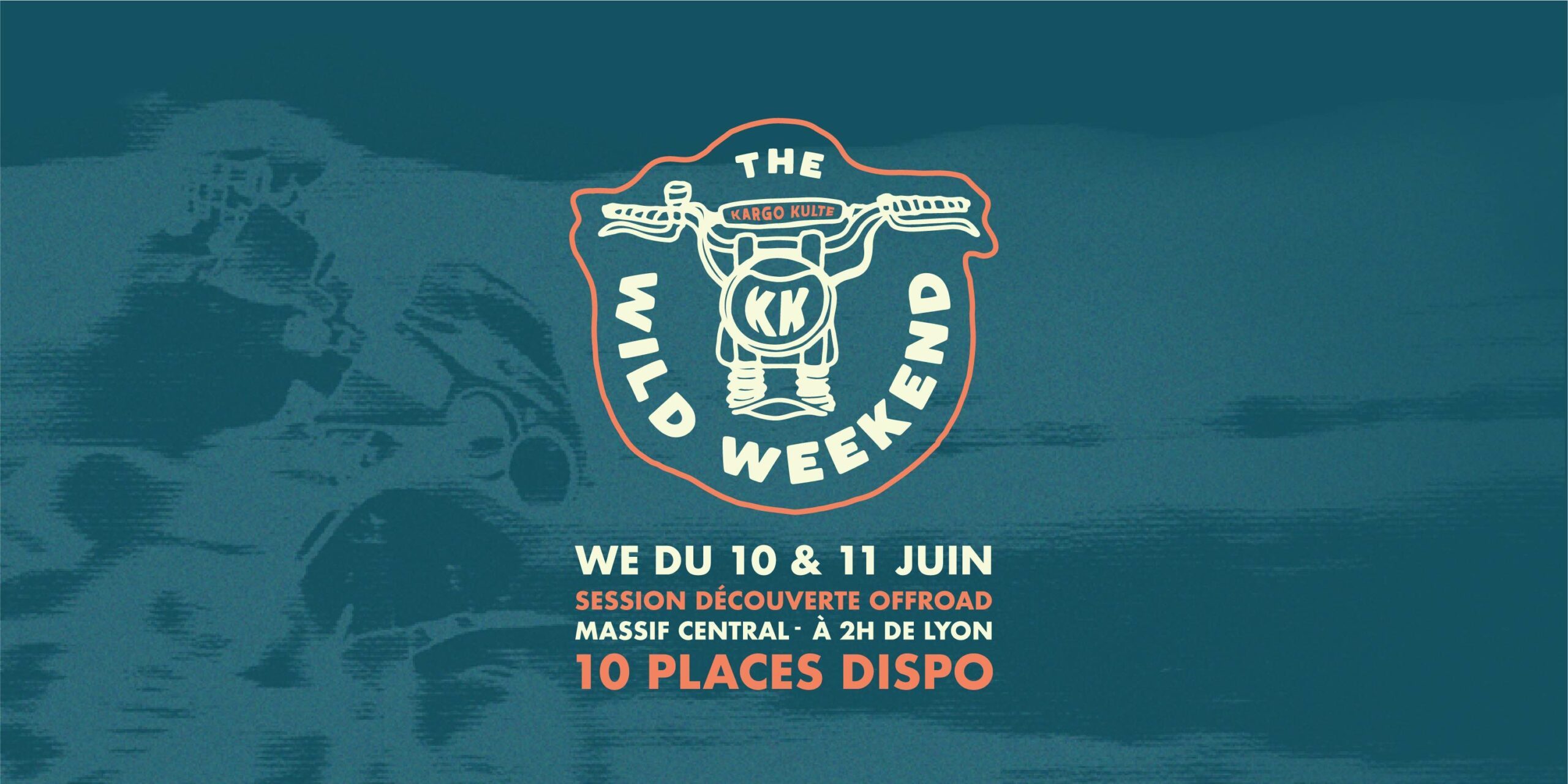 The Wild Weekend initiation moto offroad avec Kargo Kulte