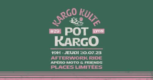 Pot Kargo, Balade moto vintage le 20 juillet à Lyon